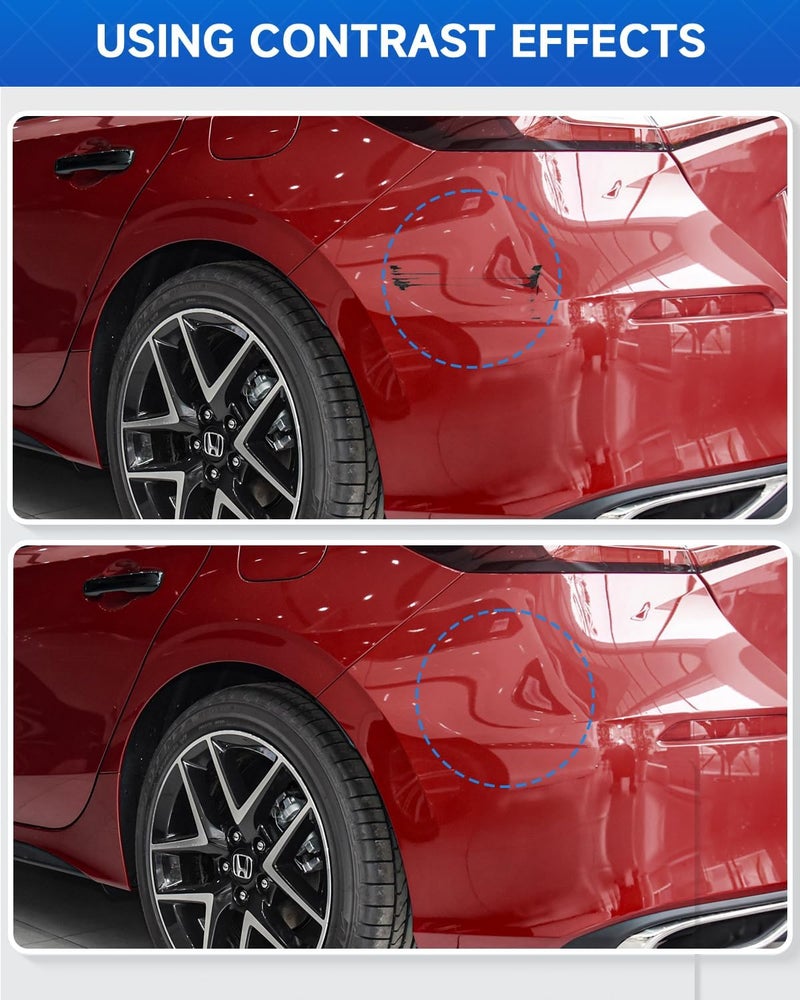 RSACET R-569M Radiant Red Metallic Touch Up Paint Compatible with Honda Exact Match Touch Up Paint Car Scratch Repair - Image 3